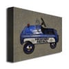 Michelle Calkins Highway Patrol Pedal Car Canvas Art 16 x 24 Image 2