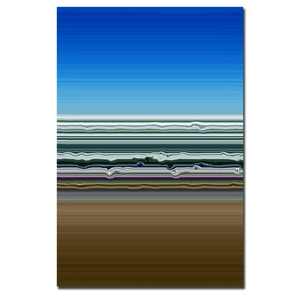 Michelle Calkins Sky Water Sand Canvas Art 16 x 24 Image 1