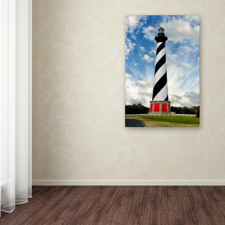 PIPA Fine Art Cape Hatteras Lighthouse Canvas Art 16 x 24 Image 3