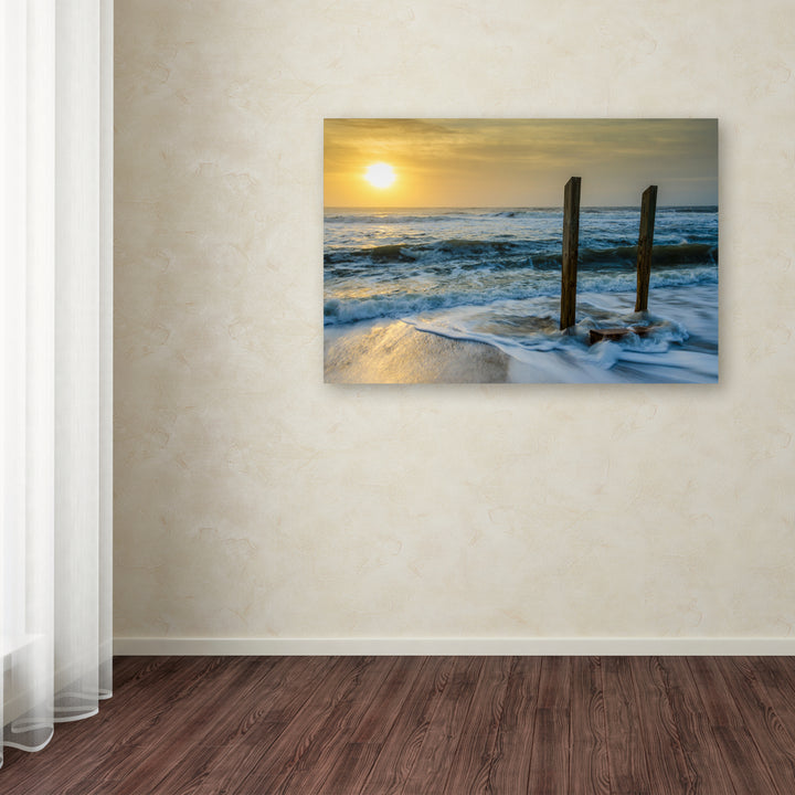 PIPA Fine Art Kissed by the Sea Canvas Art 16 x 24 Image 3