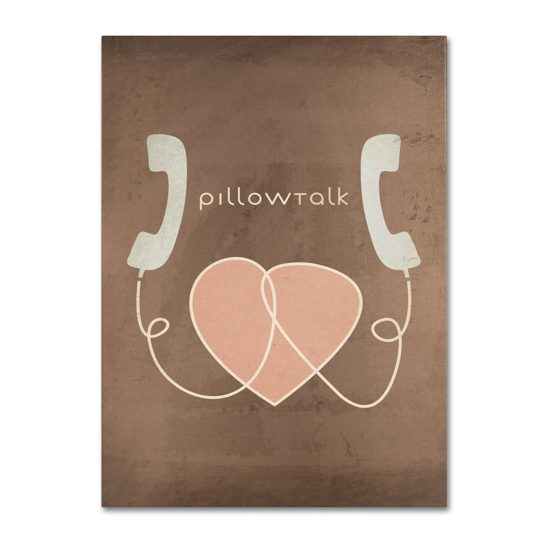 Megan Romo Pillow Talk Canvas Art 16 x 24 Image 1
