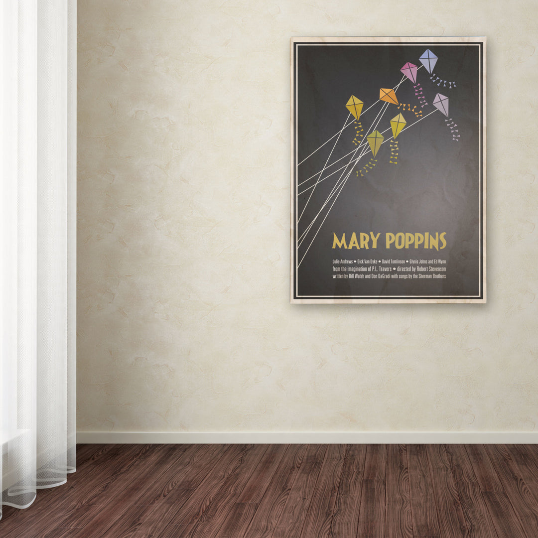 Megan Romo Mary Poppins Canvas Art 16 x 24 Image 3