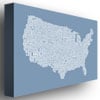 Michael Tompsett US City Map XII Canvas Art 16 x 24 Image 2