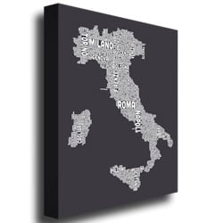 Michael Tompsett Italy in Charcoal Canvas Art 16 x 24 Image 3