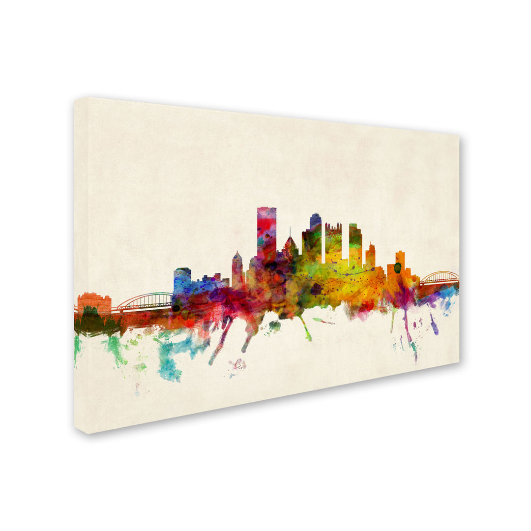 Michael Tompsett Pittsburgh, Pennsylvania Canvas Art 16 x 24 Image 2