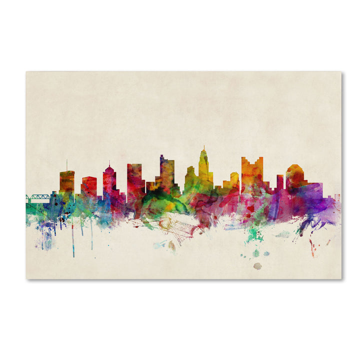 Michael Tompsett Columbus, Ohio Canvas Art 16 x 24 Image 1