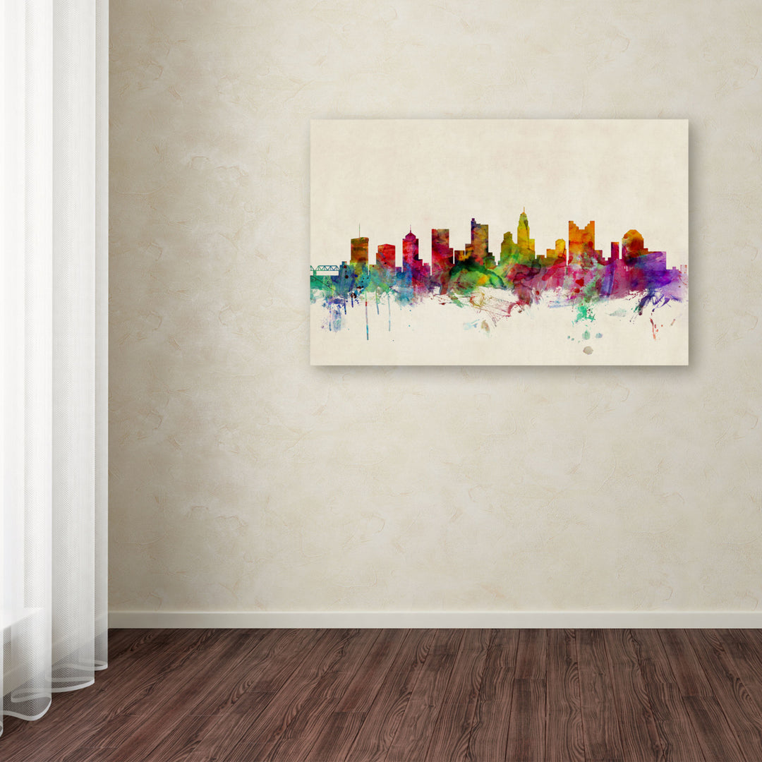 Michael Tompsett Columbus, Ohio Canvas Art 16 x 24 Image 3