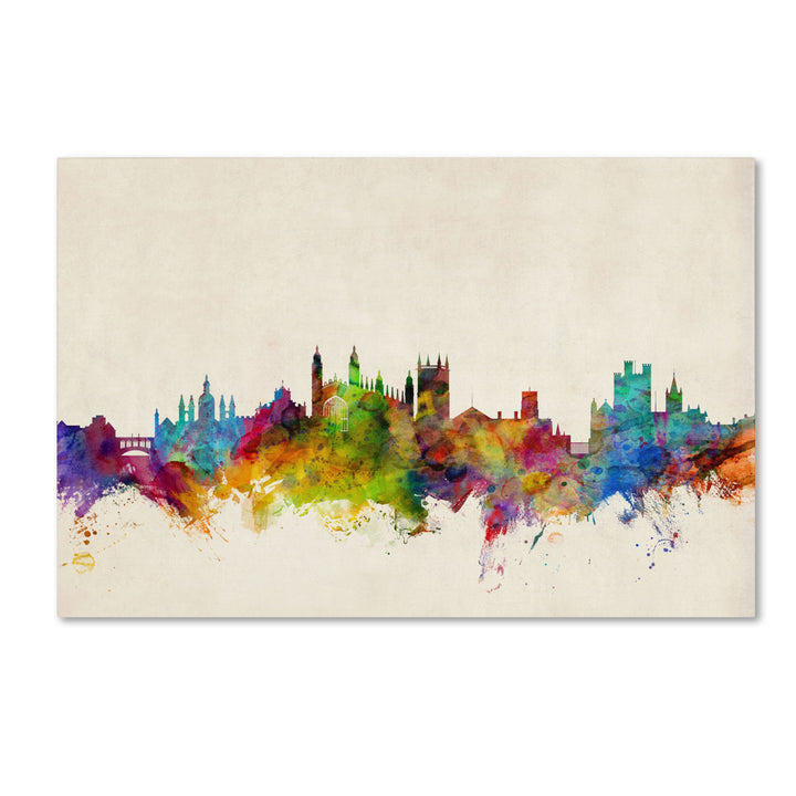 Michael Tompsett Cambridge England Skyline II Canvas Art 16 x 24 Image 1