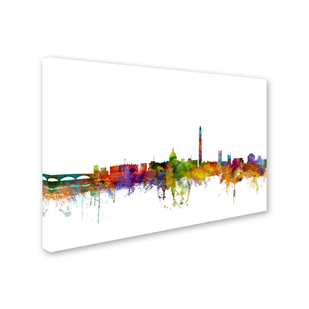 Michael Tompsett Washington DC Skyline II Canvas Art 16 x 24 Image 2