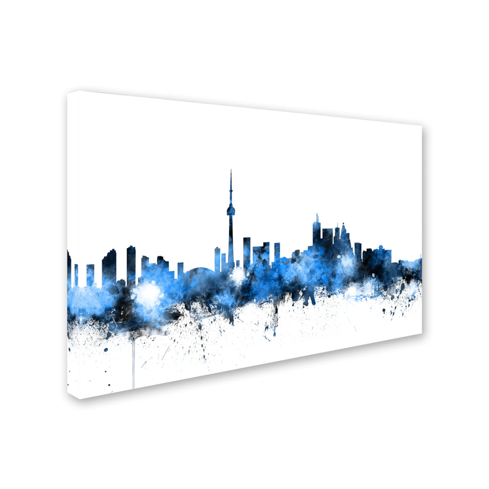 Michael Tompsett Toronto Canada Skyline Canvas Art 16 x 24 Image 2