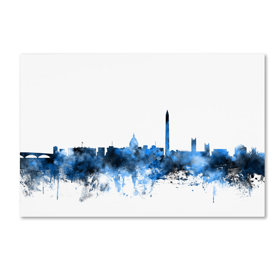 Michael Tompsett Washington DC Skyline III Canvas Art 16 x 24 Image 1