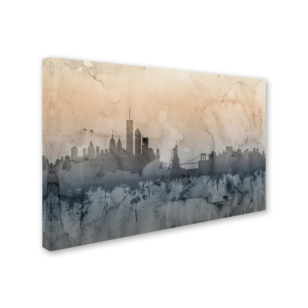 Michael Tompsett  York Skyline VI Canvas Art 16 x 24 Image 2