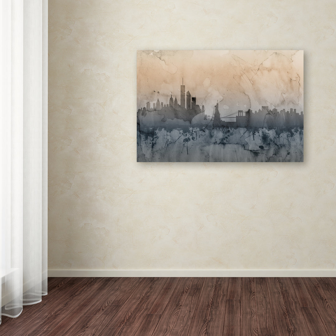 Michael Tompsett  York Skyline VI Canvas Art 16 x 24 Image 3