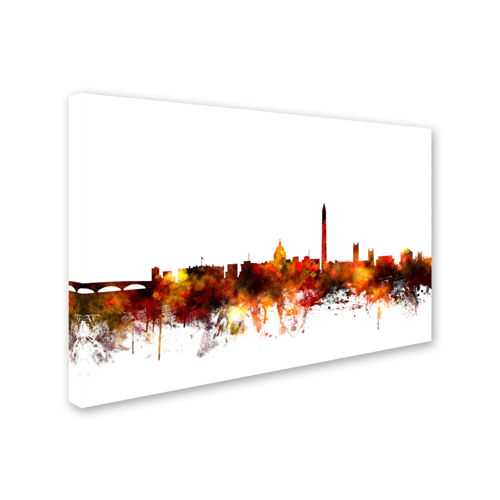 Michael Tompsett Washington DC Skyline IV Canvas Art 16 x 24 Image 2