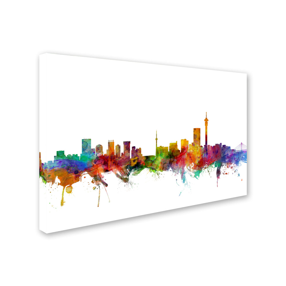 Michael Tompsett Johannesburg South Africa Skyline Canvas Art 16 x 24 Image 2