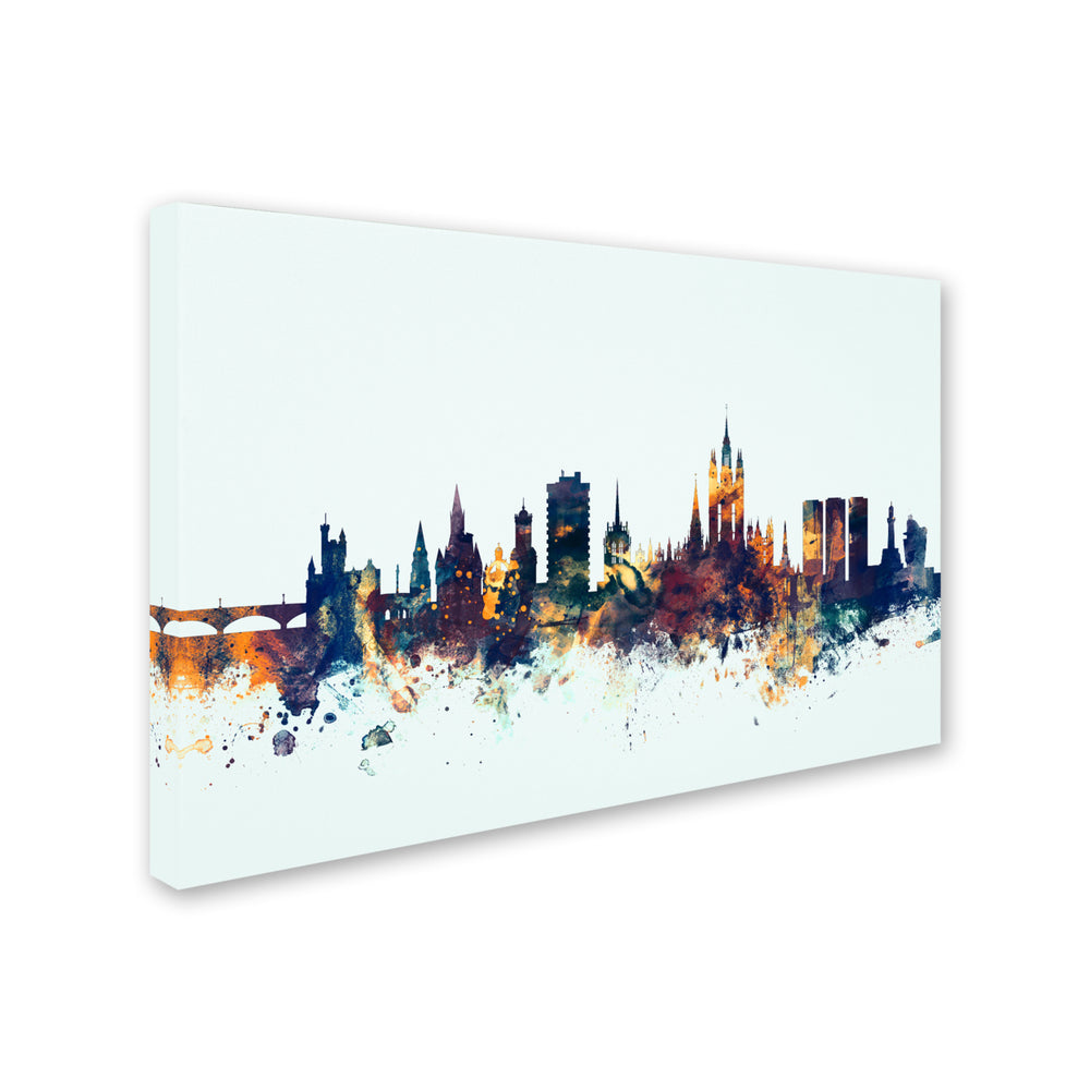 Michael Tompsett Aberdeen Scotland Skyline Blue Canvas Art 16 x 24 Image 2