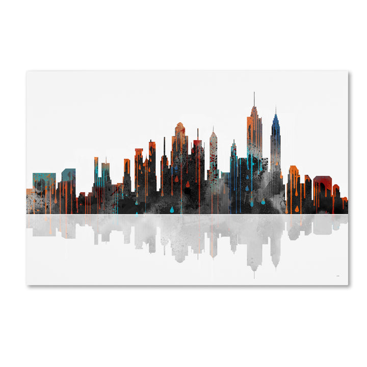 Marlene Watson York York Skyline Canvas Art 16 x 24 Image 1