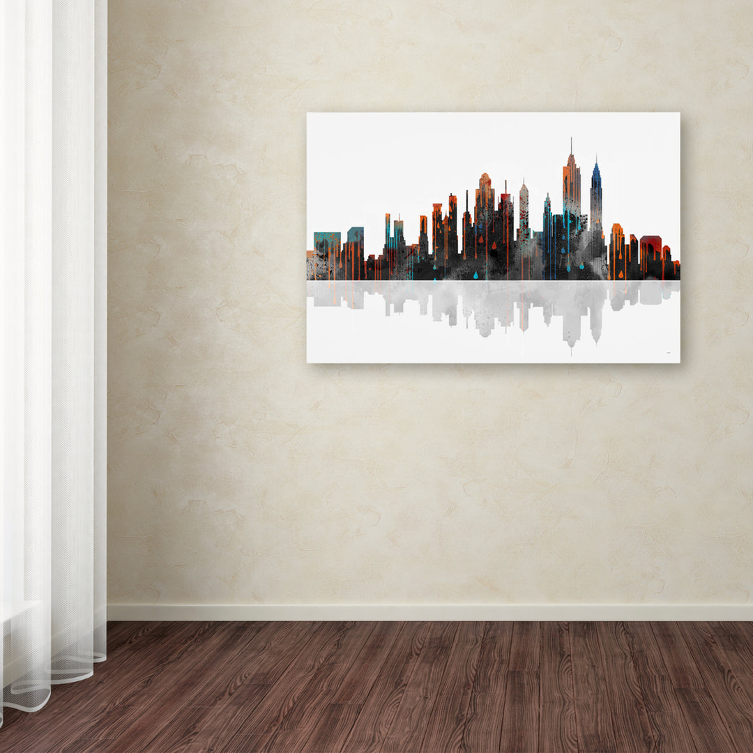 Marlene Watson York York Skyline Canvas Art 16 x 24 Image 3