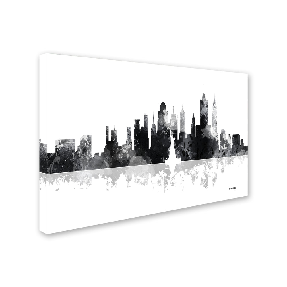 Marlene Watson York York Skyline BG-1 Canvas Art 16 x 24 Image 2