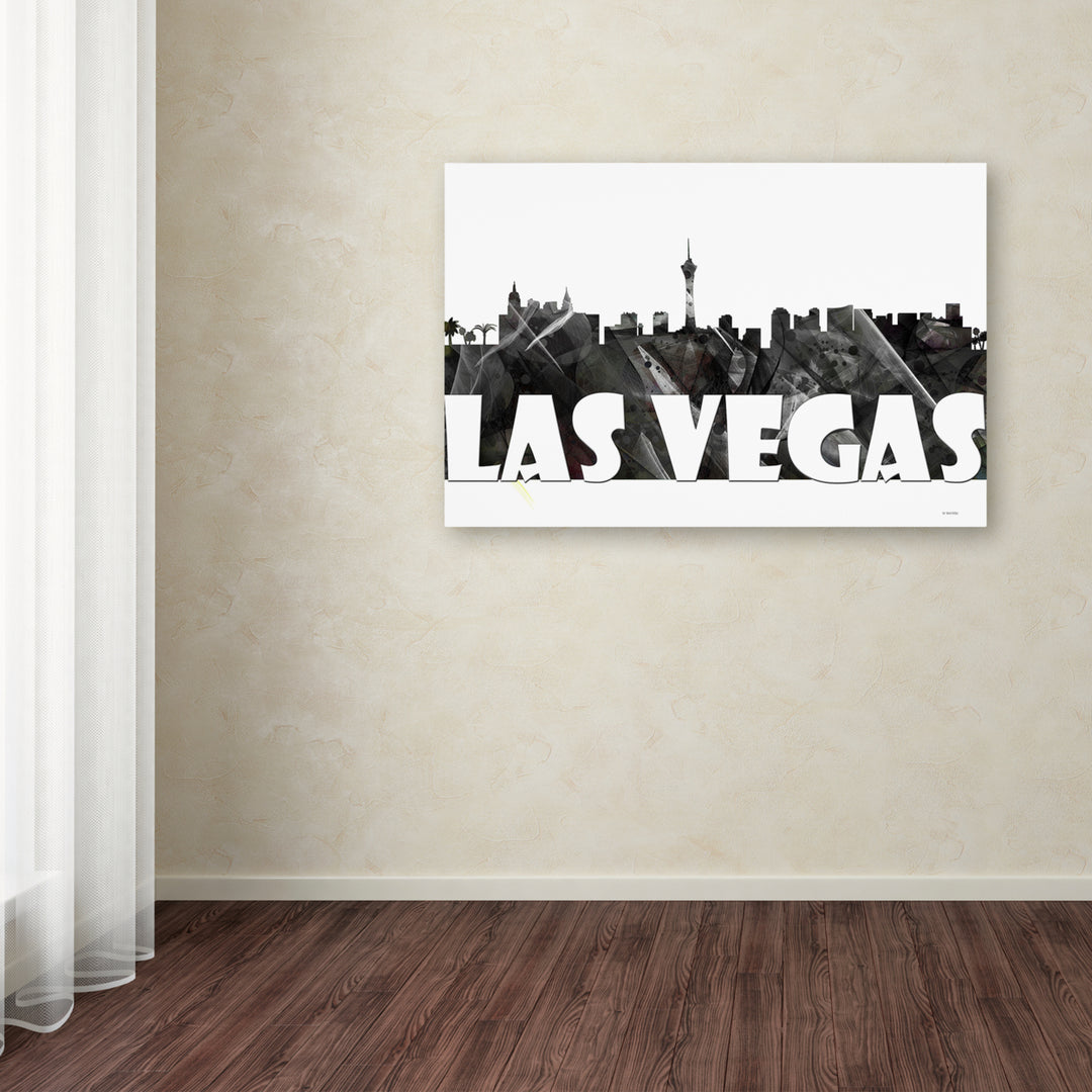Marlene Watson Las Vegas BG-2 Canvas Art 16 x 24 Image 3