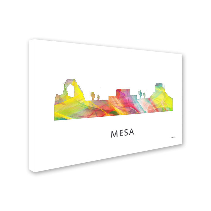 Marlene Watson Mesa Arizona Skyline WB-1 Canvas Art 16 x 24 Image 2