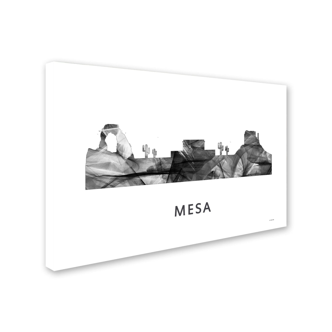 Marlene Watson Mesa Arizona Skyline WB-BW Canvas Art 16 x 24 Image 2