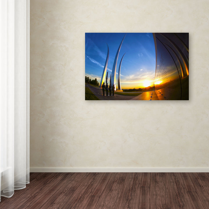 CATeyes Air Force Memorial 15 Canvas Art 16 x 24 Image 3