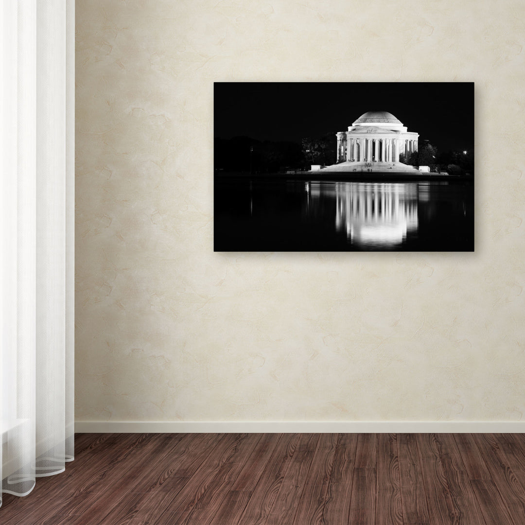 CATeyes Jefferson Memorial Canvas Art 16 x 24 Image 3