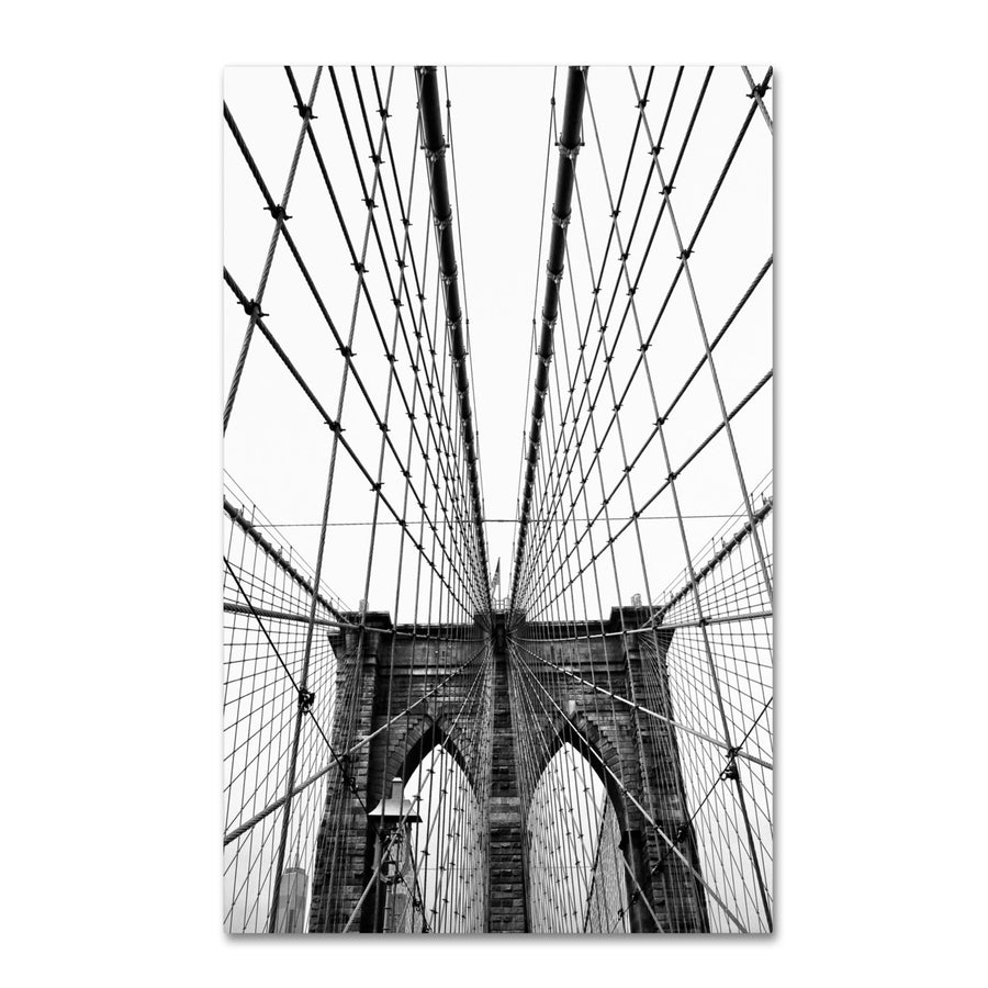 CATeyes Brooklyn Bridge 3 Canvas Art 16 x 24 Image 1