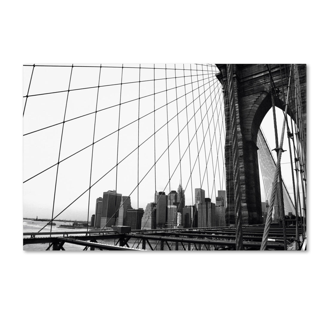 CATeyes Brooklyn Bridge 4 Canvas Art 16 x 24 Image 1