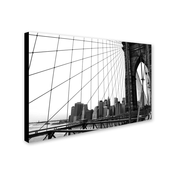 CATeyes Brooklyn Bridge 4 Canvas Art 16 x 24 Image 2