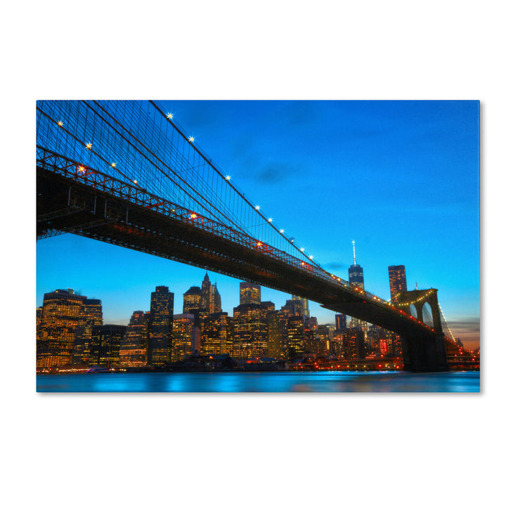 CATeyes Brooklyn Bridge 1 Canvas Art 16 x 24 Image 1