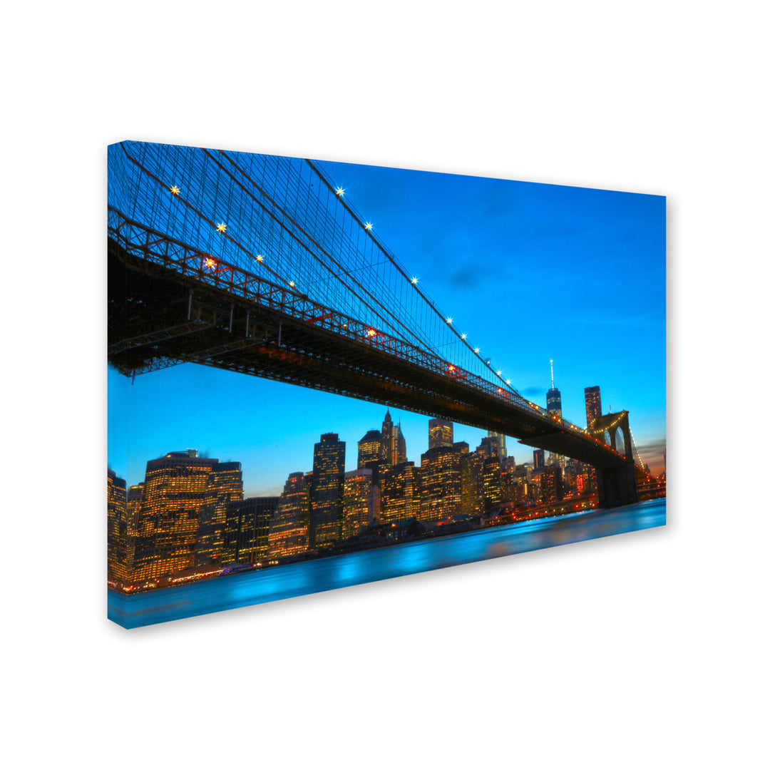 CATeyes Brooklyn Bridge 1 Canvas Art 16 x 24 Image 2