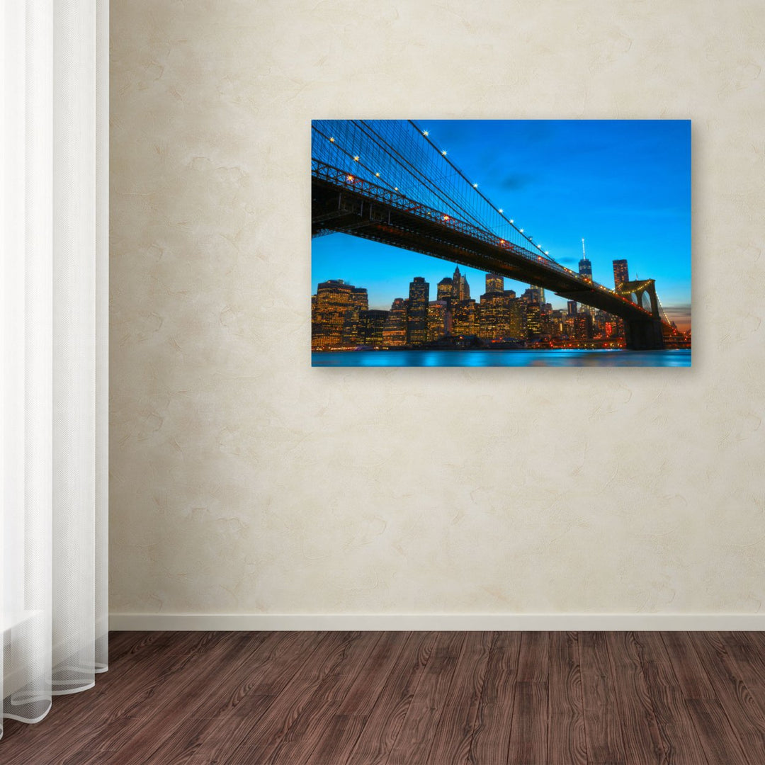 CATeyes Brooklyn Bridge 1 Canvas Art 16 x 24 Image 3