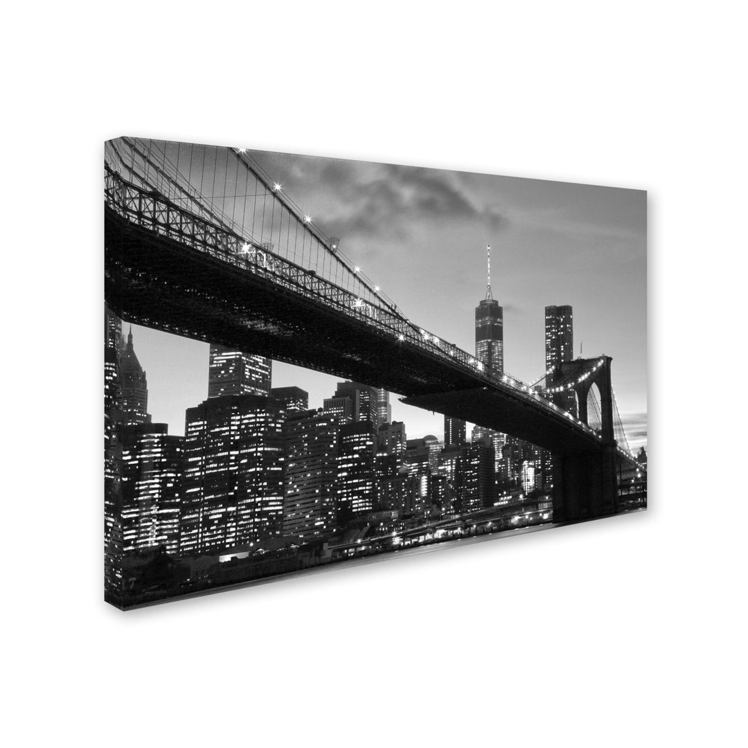 CATeyes Brooklyn Bridge 5 Canvas Art 16 x 24 Image 2