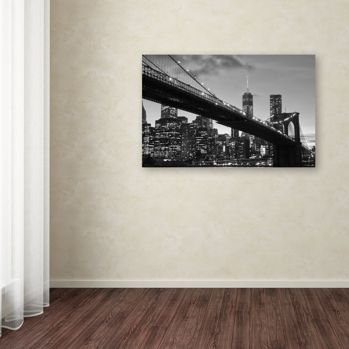 CATeyes Brooklyn Bridge 5 Canvas Art 16 x 24 Image 3