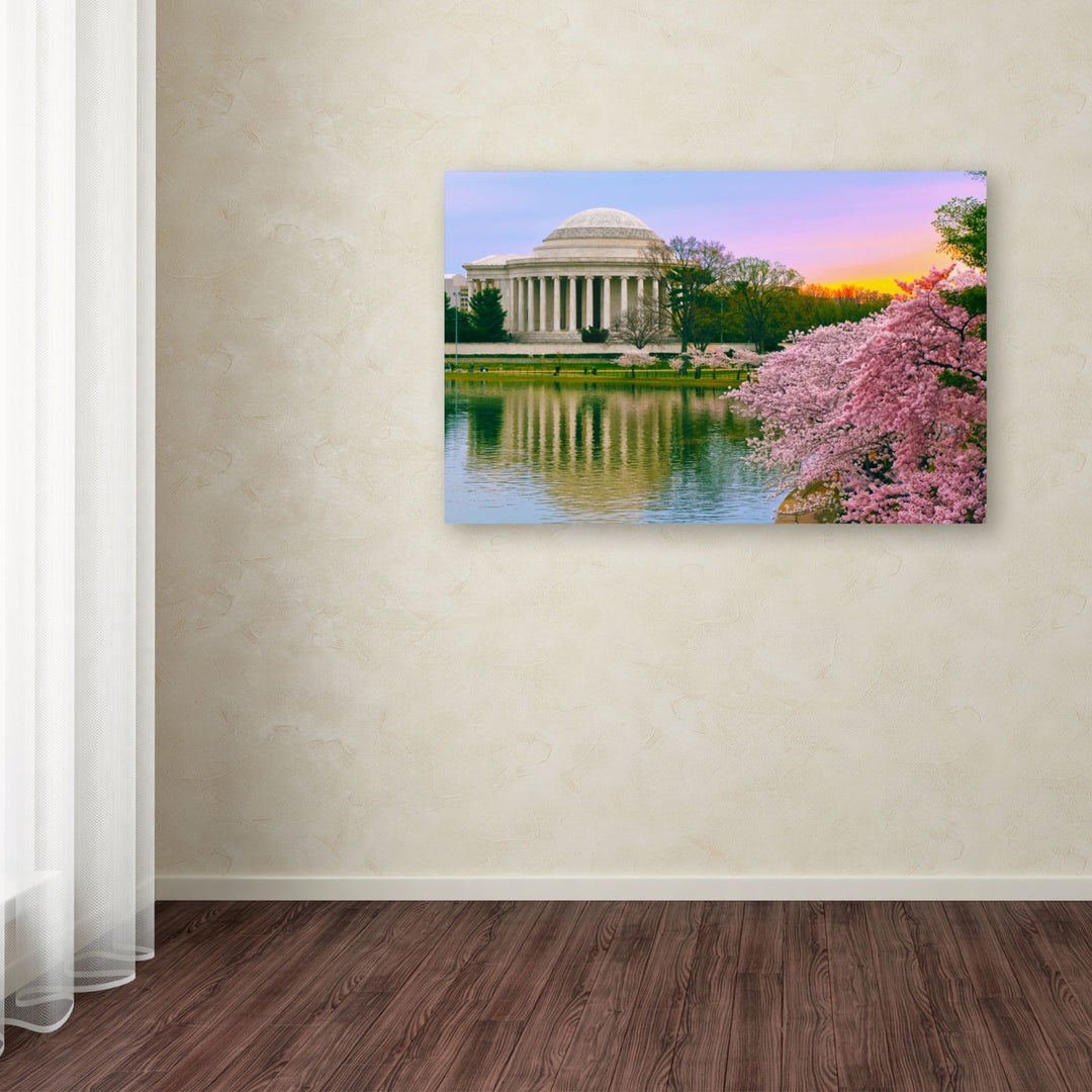 CATeyes Cherry Blossoms 2014-6 Canvas Art 16 x 24 Image 3