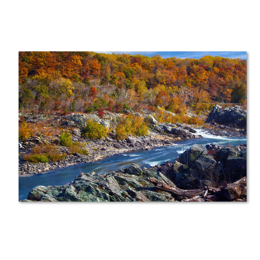 CATeyes Potomac Autumn Canvas Art 16 x 24 Image 1