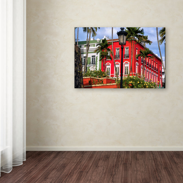 CATeyes Old San Juan 1 Canvas Art 16 x 24 Image 3