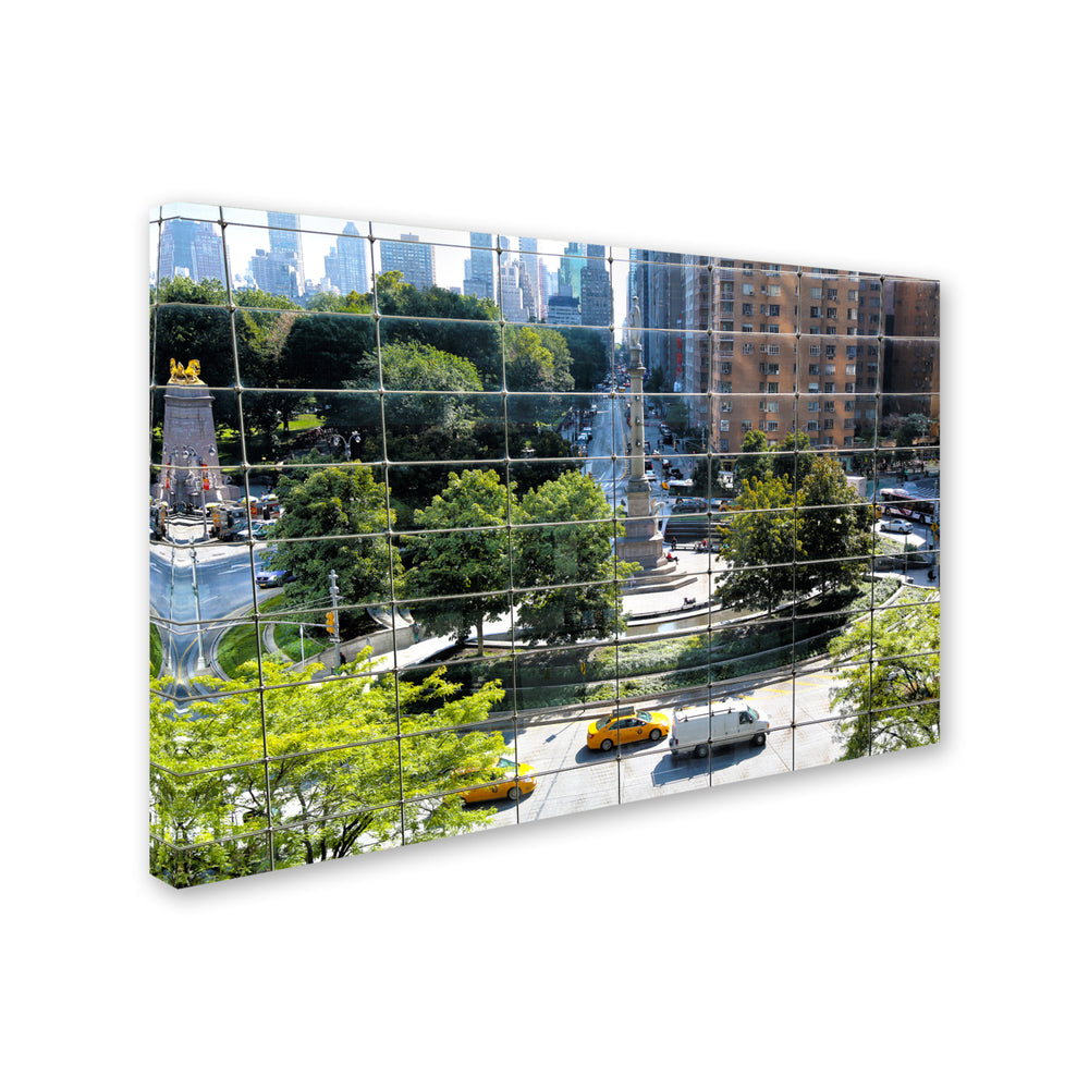 CATeyes Columbus Circle Canvas Art 16 x 24 Image 2