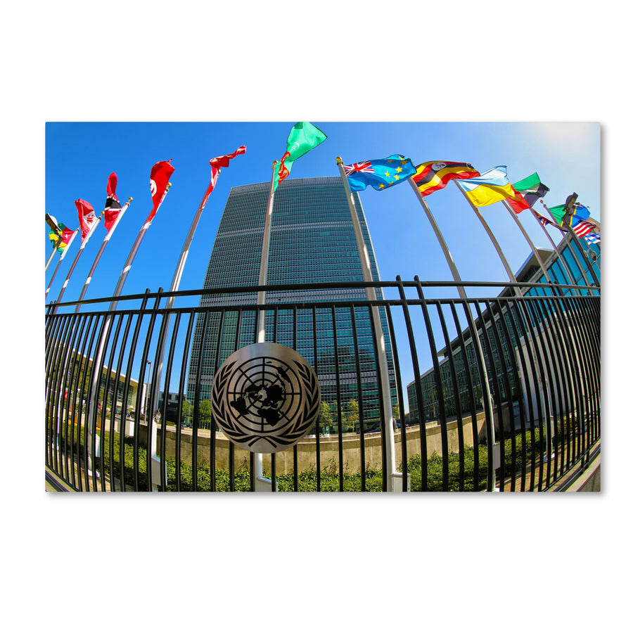 CATeyes United Nations 1 Canvas Art 16 x 24 Image 1