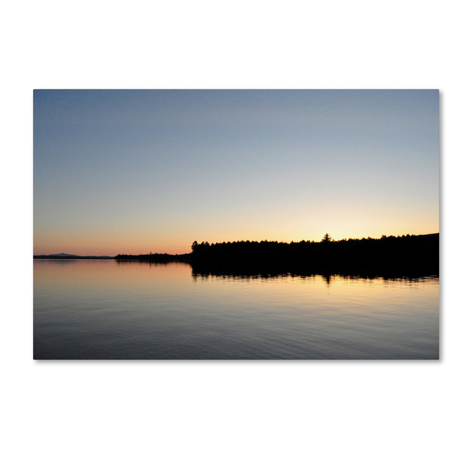 Nicole Dietz Moosehead Lake Sunset Canvas Art 16 x 24 Image 1
