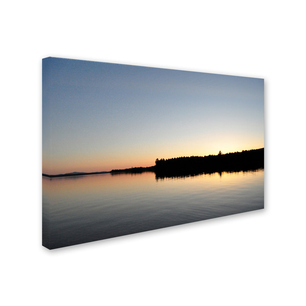 Nicole Dietz Moosehead Lake Sunset Canvas Art 16 x 24 Image 2