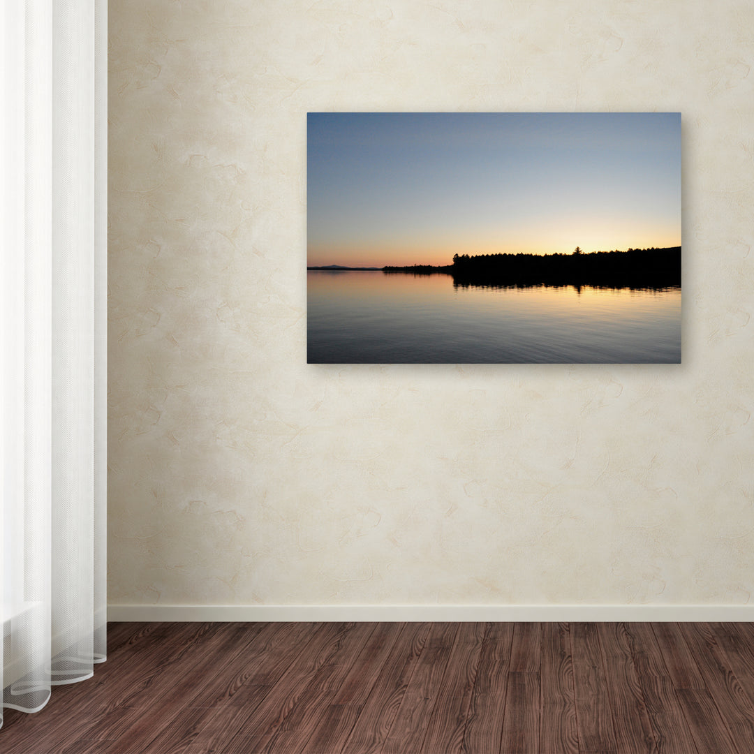 Nicole Dietz Moosehead Lake Sunset Canvas Art 16 x 24 Image 3