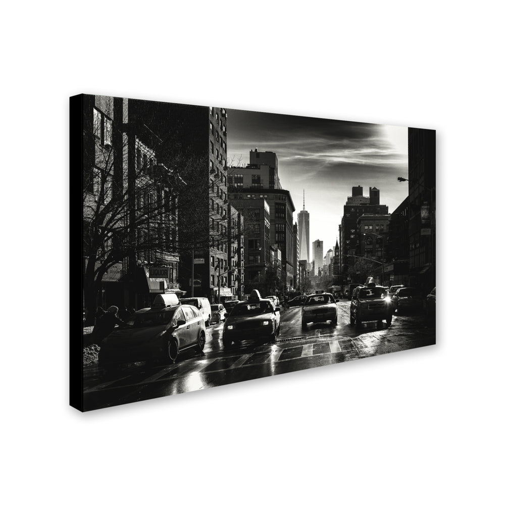 Philippe Hugonnard Gotham Taxi NYC Canvas Art 16 x 24 Image 2