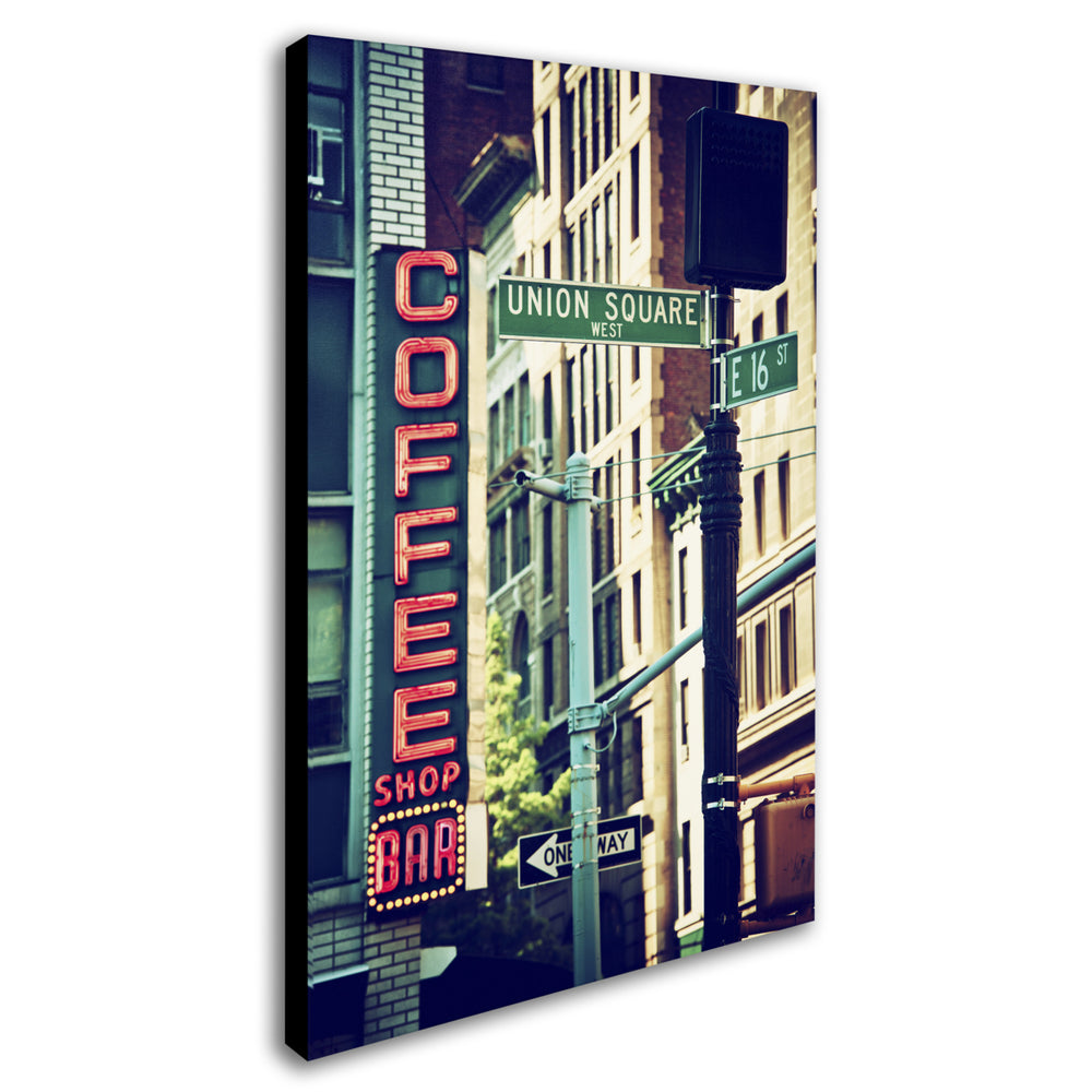 Philippe Hugonnard NYC Coffee Bar Canvas Art 16 x 24 Image 2