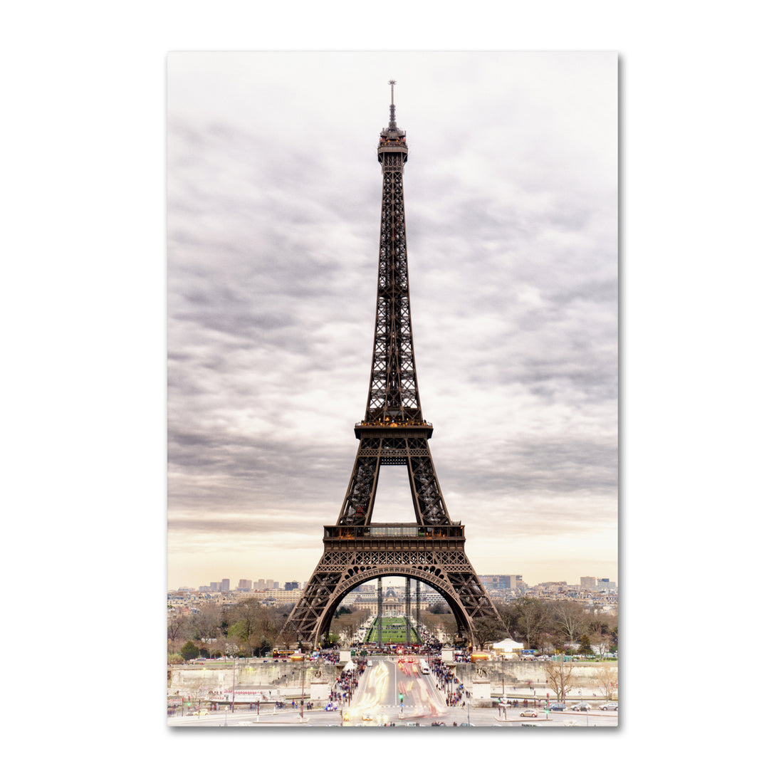 Philippe Hugonnard The Eiffel Tower Canvas Art 16 x 24 Image 1