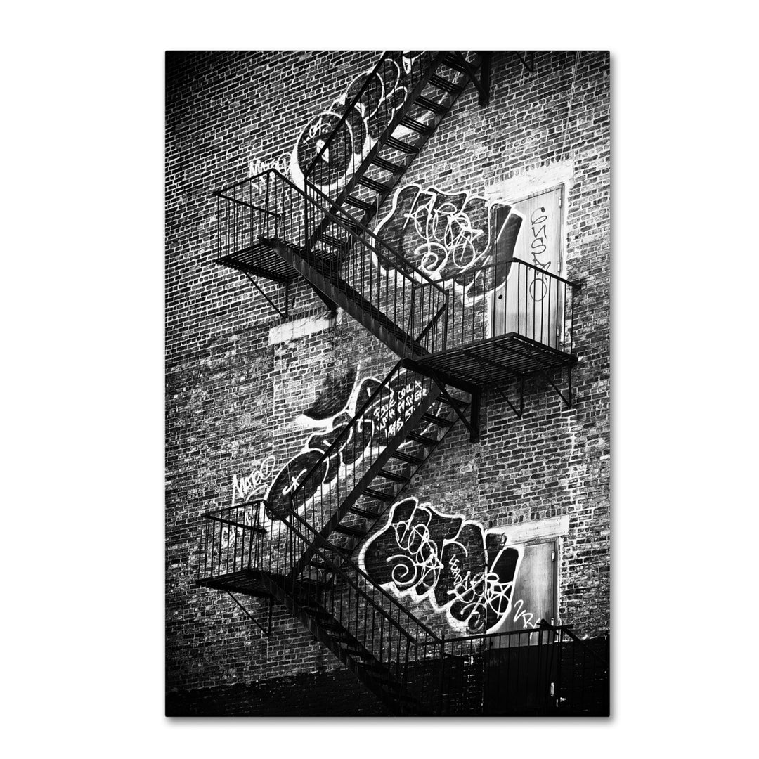 Philippe Hugonnard NYC Fire Escape Canvas Art 16 x 24 Image 1