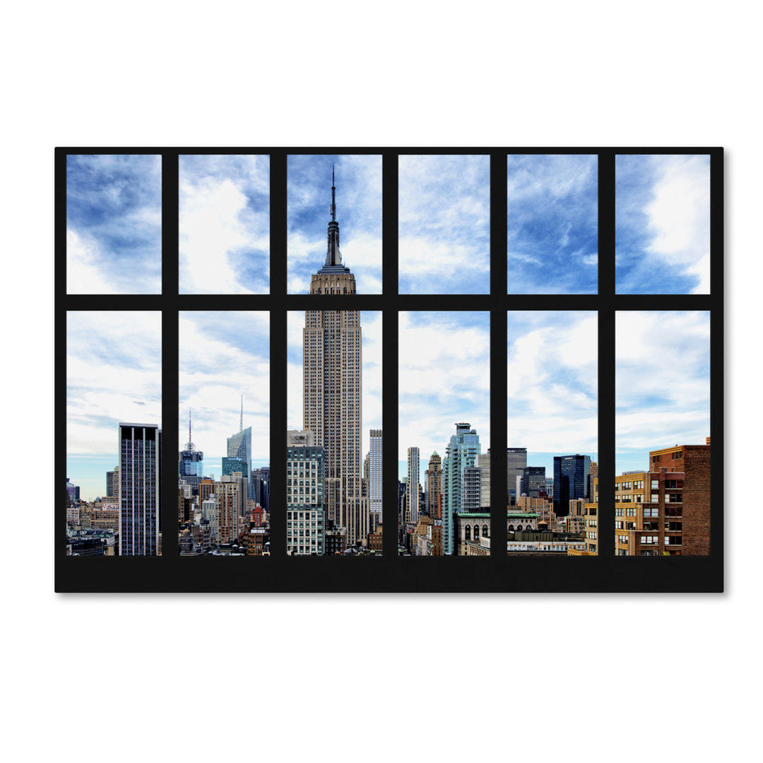 Philippe Hugonnard Empire State Building View Canvas Art 16 x 24 Image 1