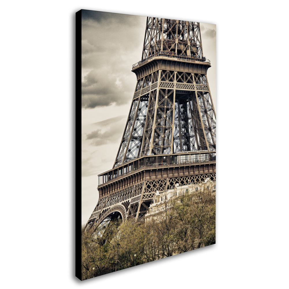 Philippe Hugonnard View of the Eiffel Tower Canvas Art 16 x 24 Image 2